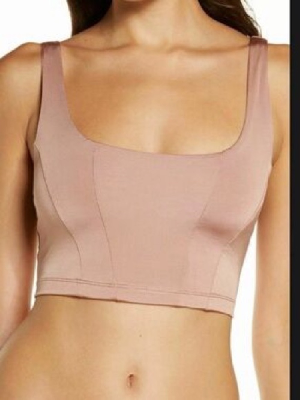 Intimately Free People Be Cool Brami Cropped Tank Top